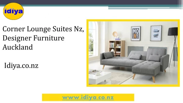 Corner Lounge Suites Nz, Designer Furniture Auckland - Idiya.co.nz
