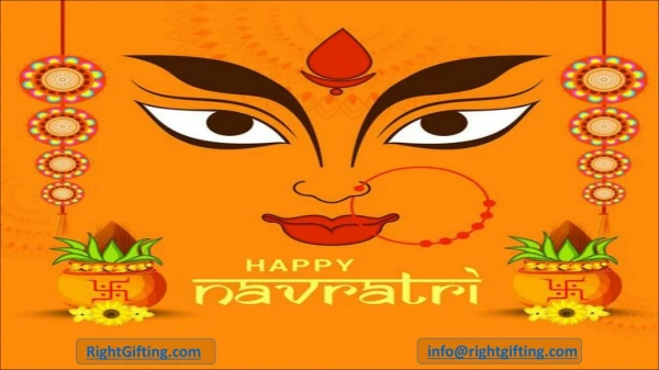 Festival Time, Time to Gift! Happy Navratri!