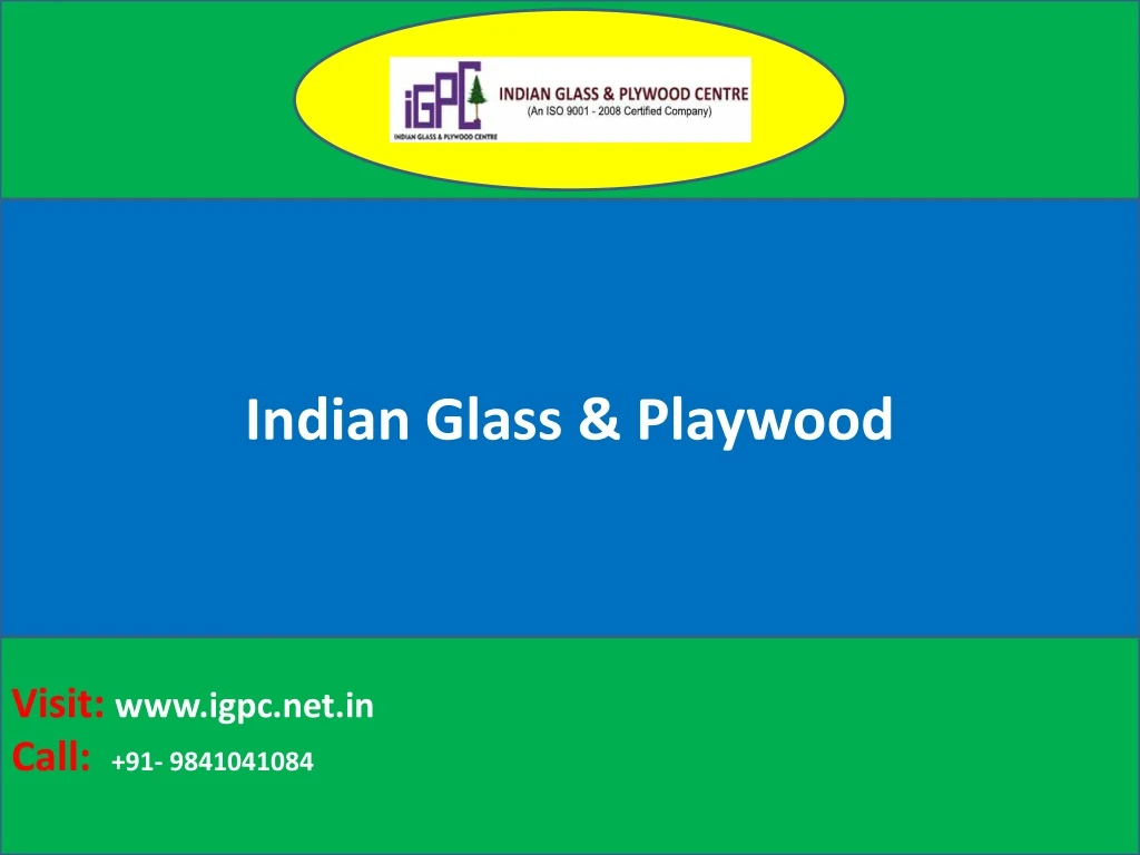 indian glass playwood