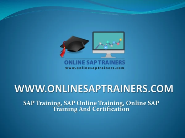 SAP HANA Online Training, SAP ABAP On HANA Online Training