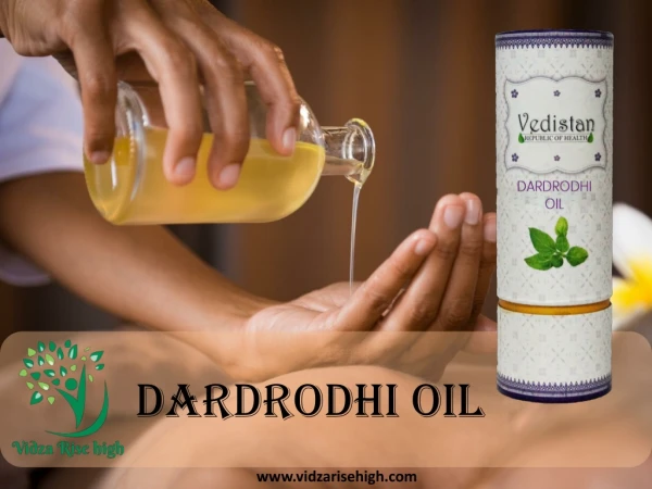Try DardRodhi Oil for Joint Pain