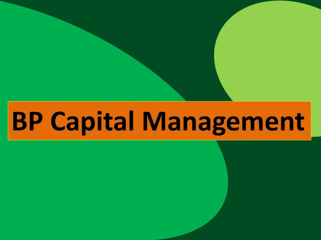 bp capital management