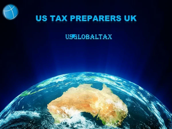 US tax preparers uk