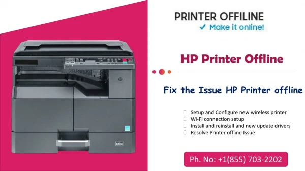 HP Printer offline