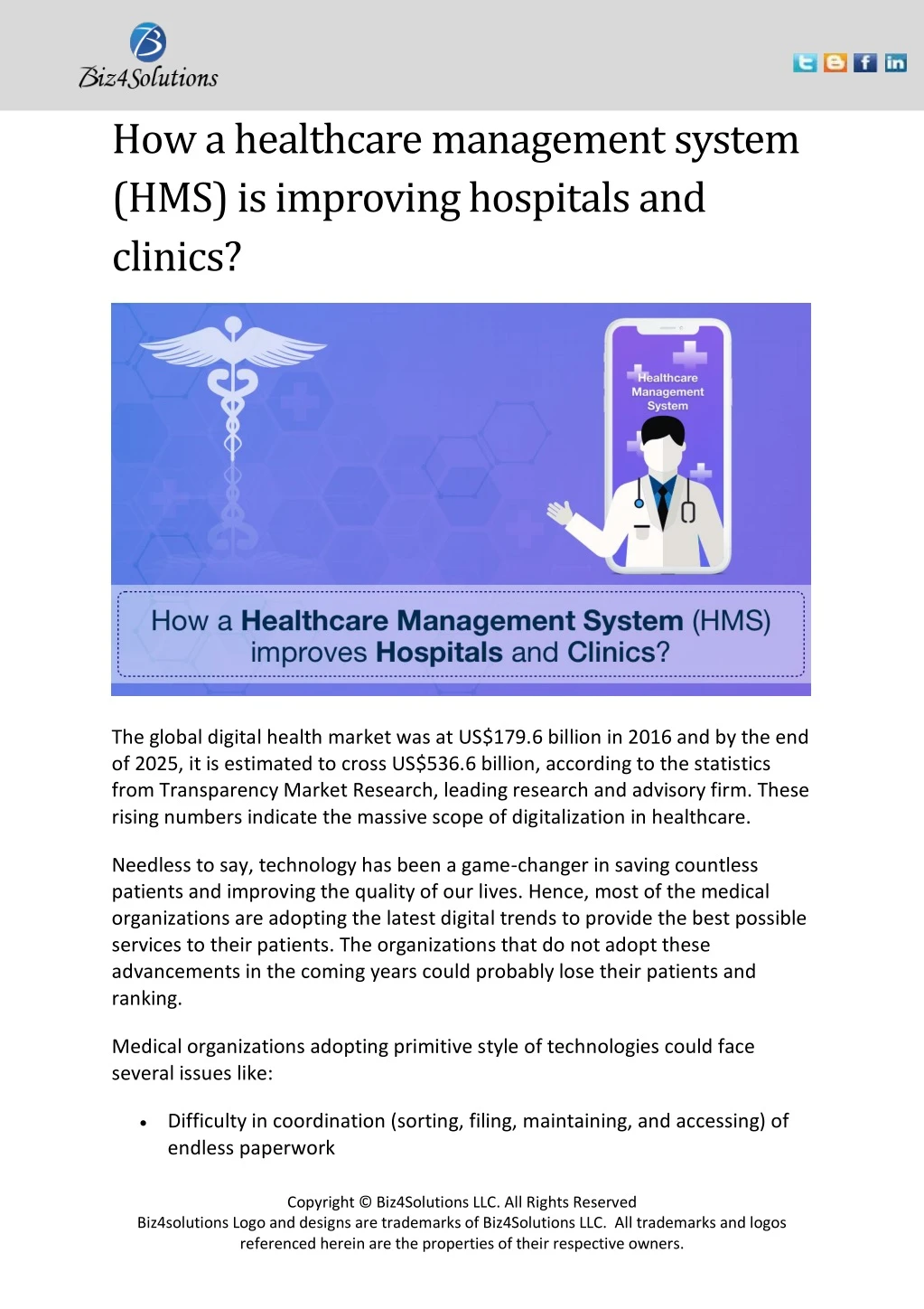 how a healthcare management system