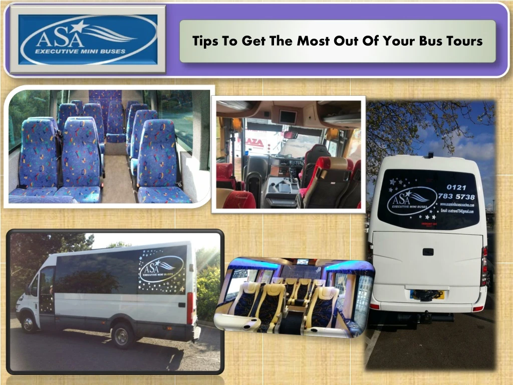 tips to get the most out of your bus tours