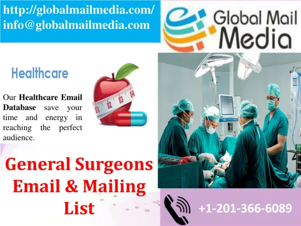 General Surgeons Email & Mailing List