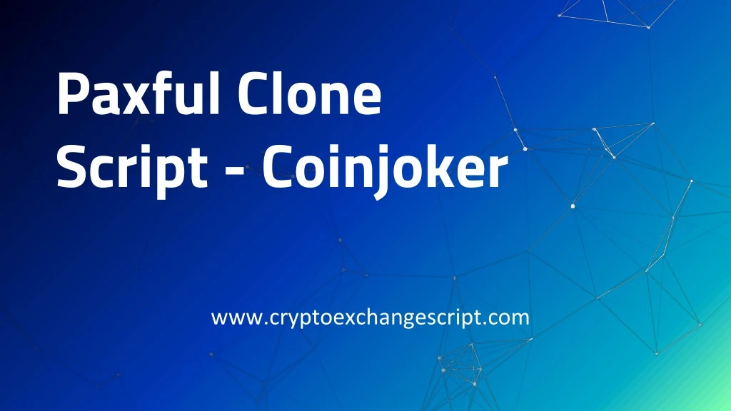 paxful clone script coinjoker