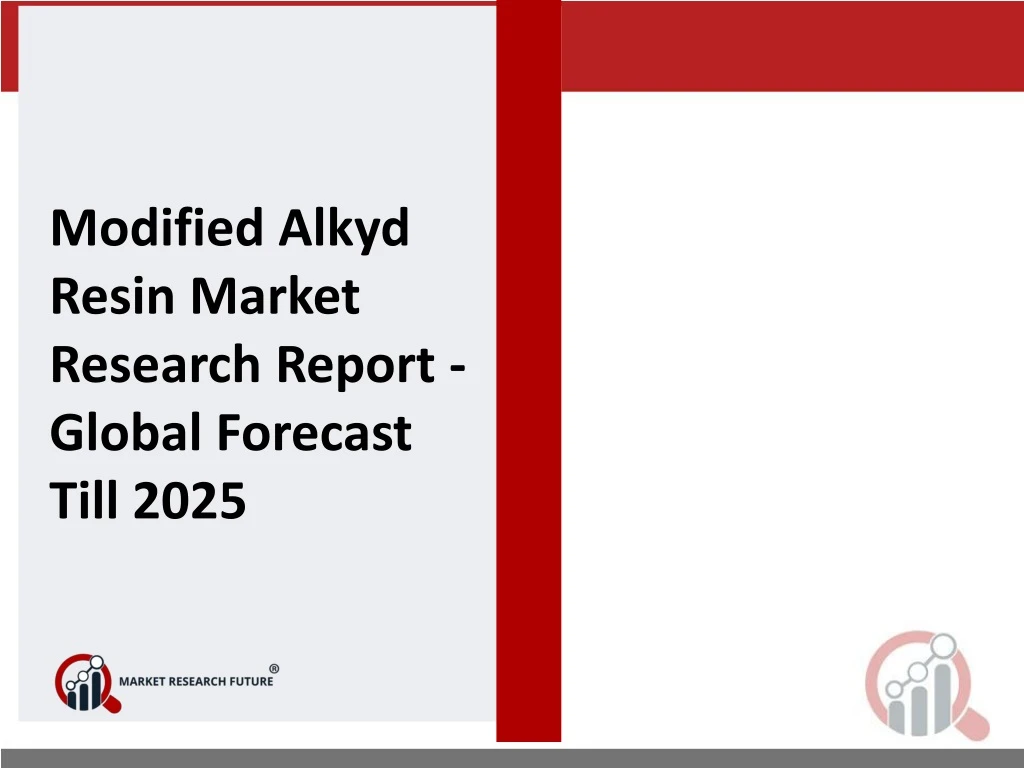 modified alkyd resin market research report