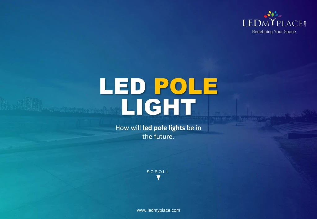 led pole light