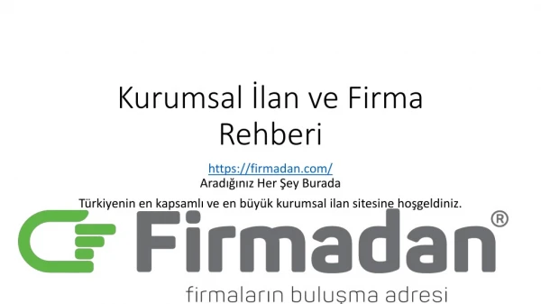 kurumsal lan ve firma rehberi