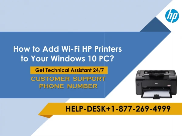 How To Connect HP Printer With Windows 10 Computer? Call Now