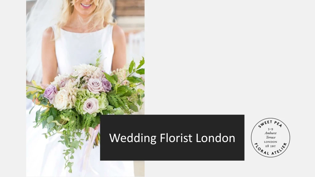 wedding florist london