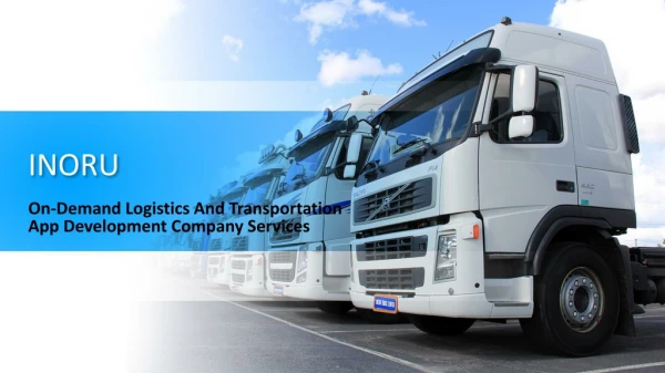 Logistics Software Solutions - INORU