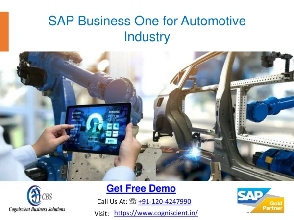 SAP Business One for Automotive Industry
