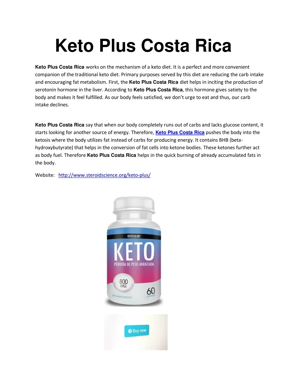 keto plus costa rica