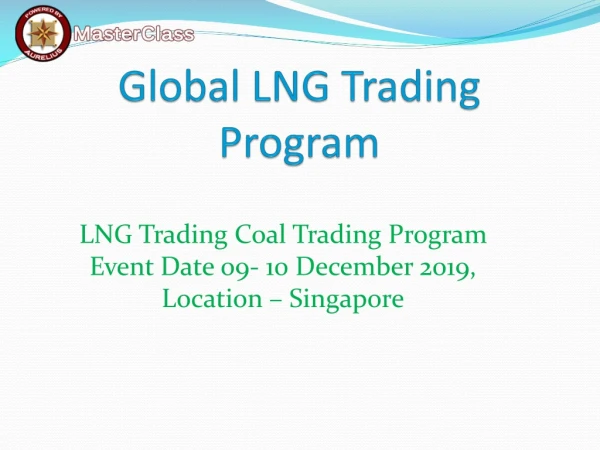 global lng trading program