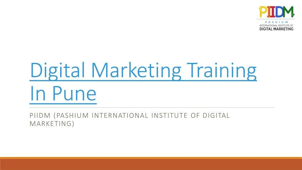 digital marketing training in pune