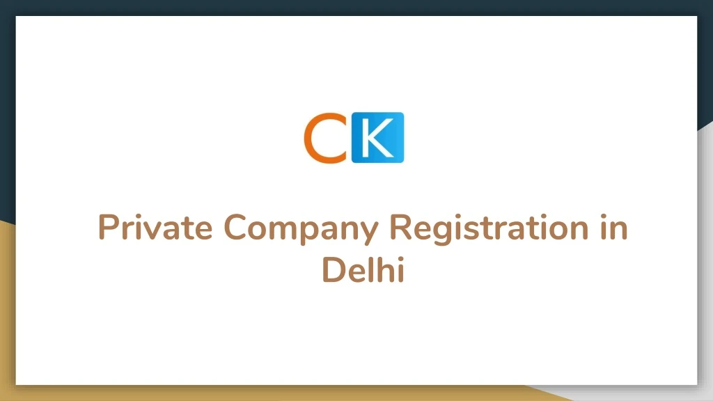 private company registration in delhi