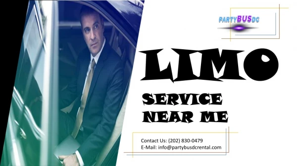 Limo Service Near Me - (202) 830-0479
