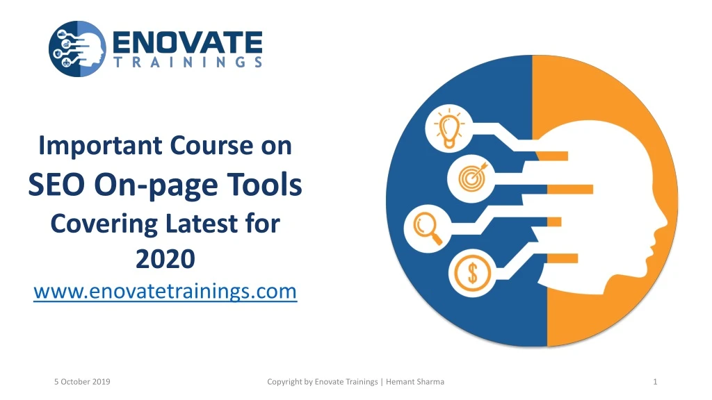 important course on seo on page tools covering