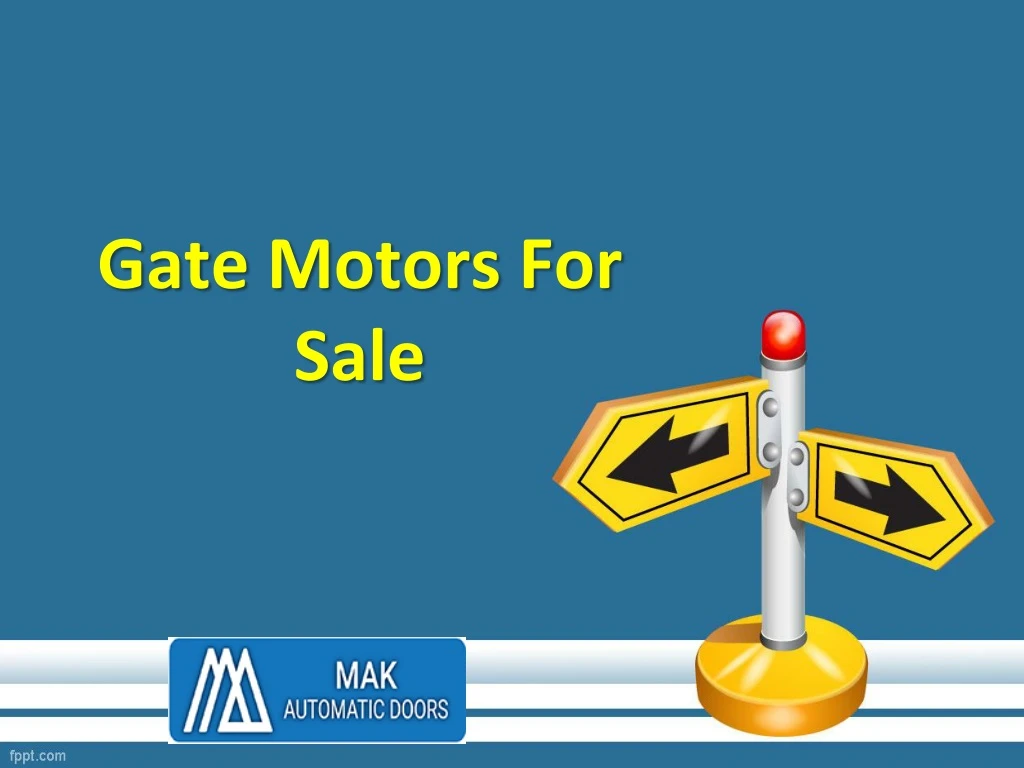 gate motors for sale