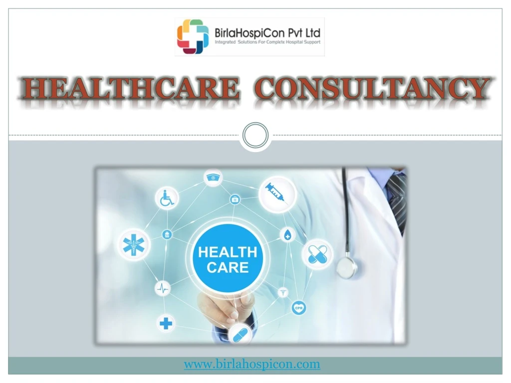 healthcare consultancy
