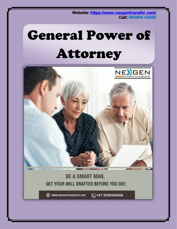 General Power of Attorney - Make a Will Online