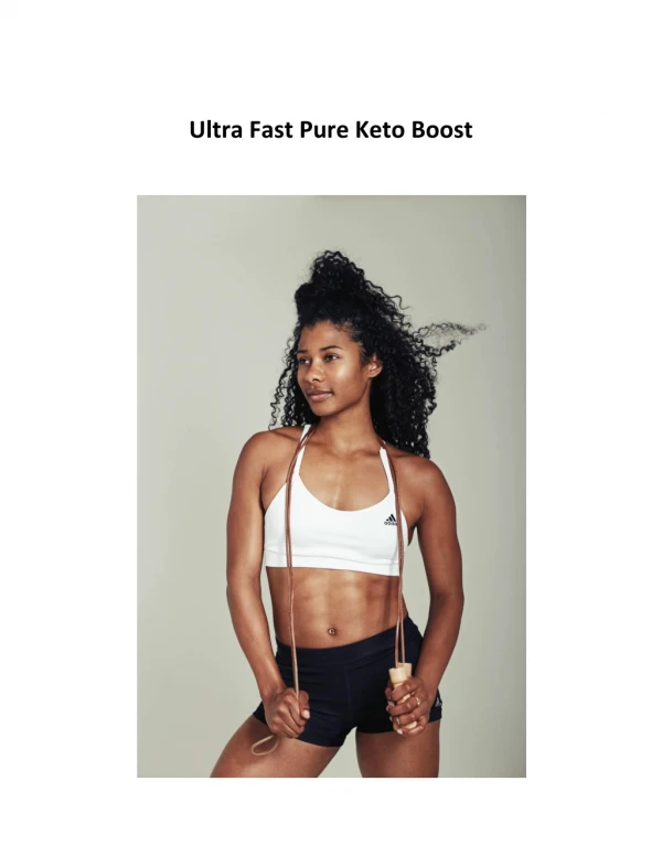 Ultra Fast Pure Keto Boost