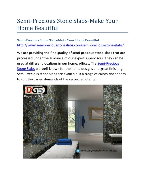 semi precious stone slabs make your home beautiful