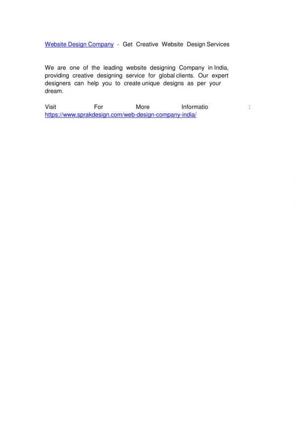 websit e desig n compan y ge t creati v e websi