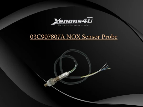 The Best Quality Product 03C907807A NOX Sensor probe by Xenons4u