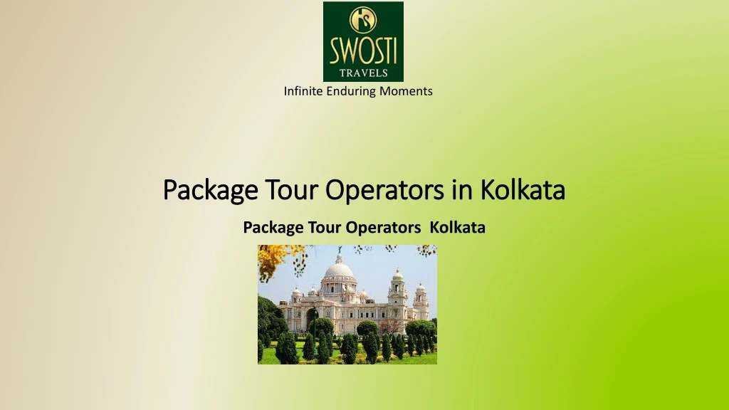 package tour operators in kolkata
