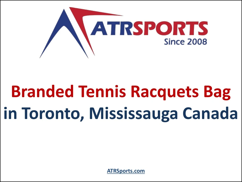 branded tennis racquets bag in toronto