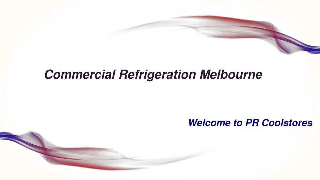 commercial refrigeration melbourne