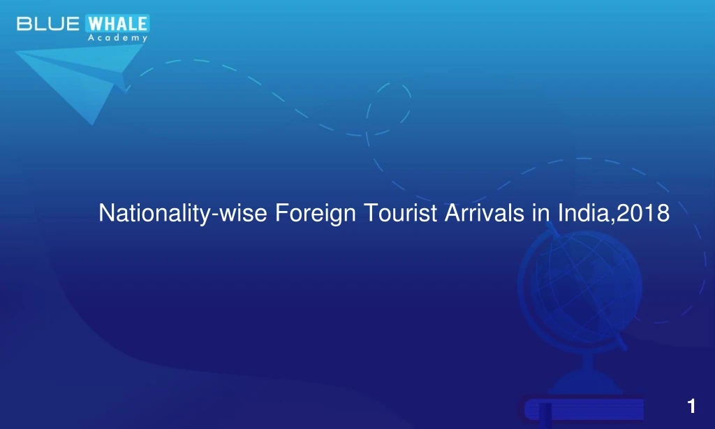 nationality wise foreign tourist arrivals