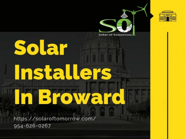 Solar Installers In Broward