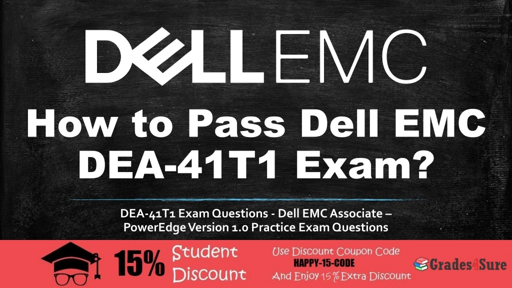 how to pass dell emc dea 41t1 exam