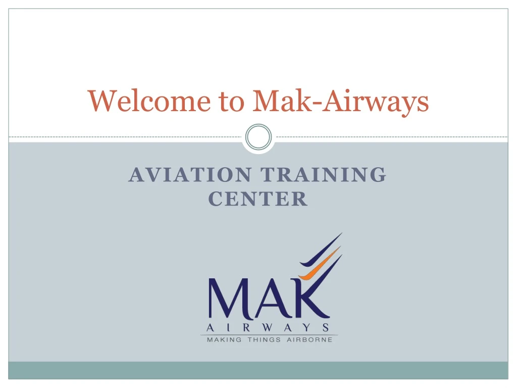 welcome to mak airways
