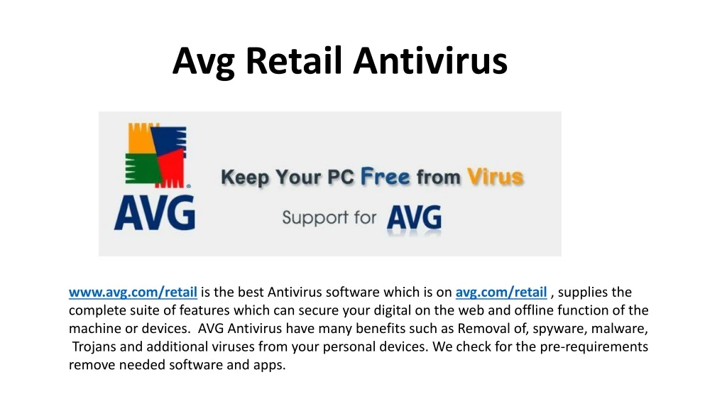 avg retail antivirus