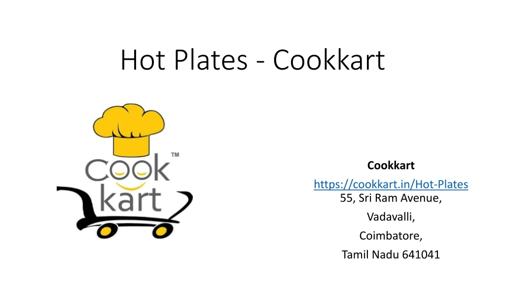 hot plates cookkart