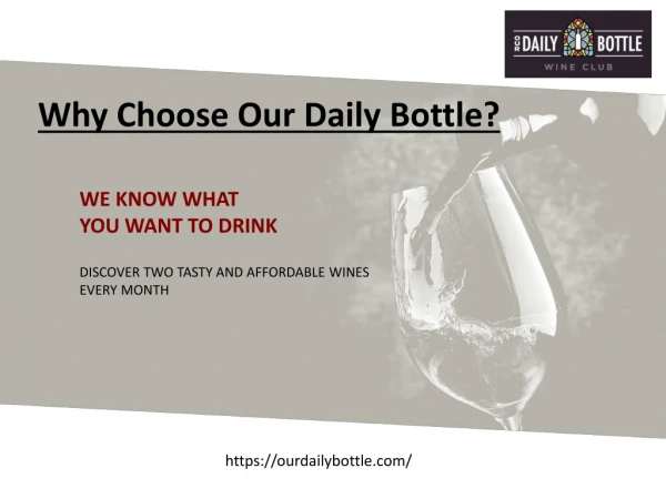 Red Wine Online Delivery Belgium - Our Daily Bottle
