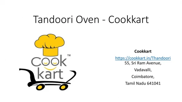 Buy tandoor oven at Cookkart