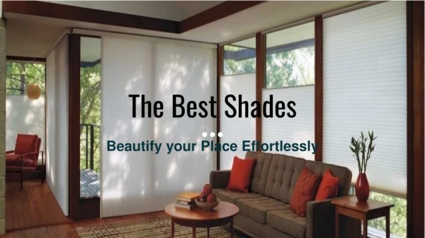Motorized Window Treatments - The Best Shades