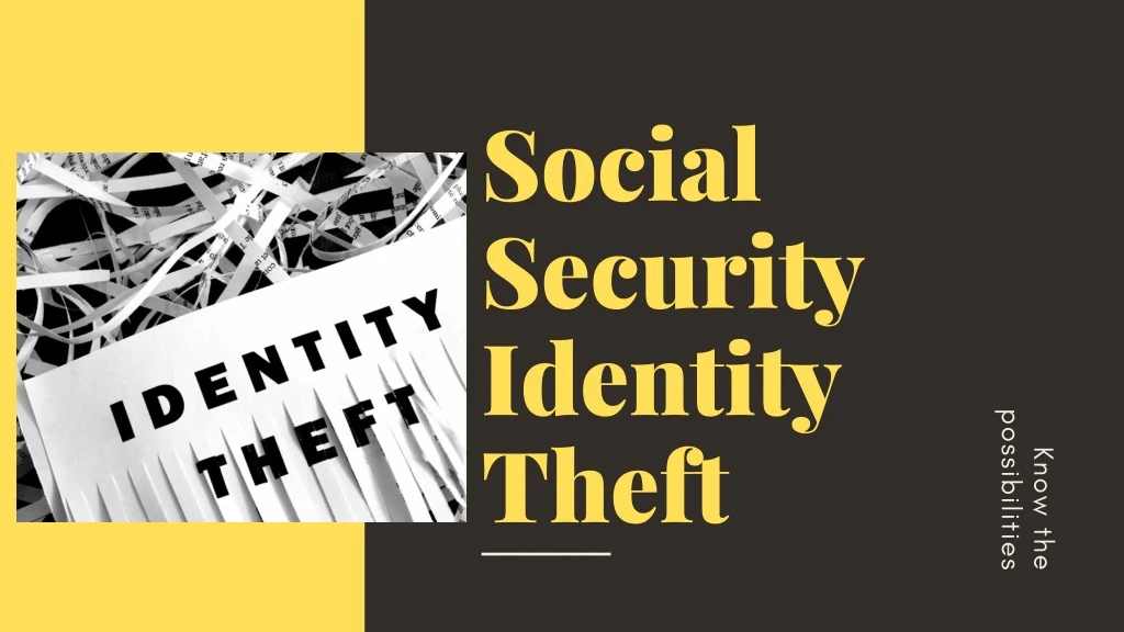 social security identity theft