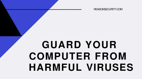Guard Your Computer From Harmful Viruses