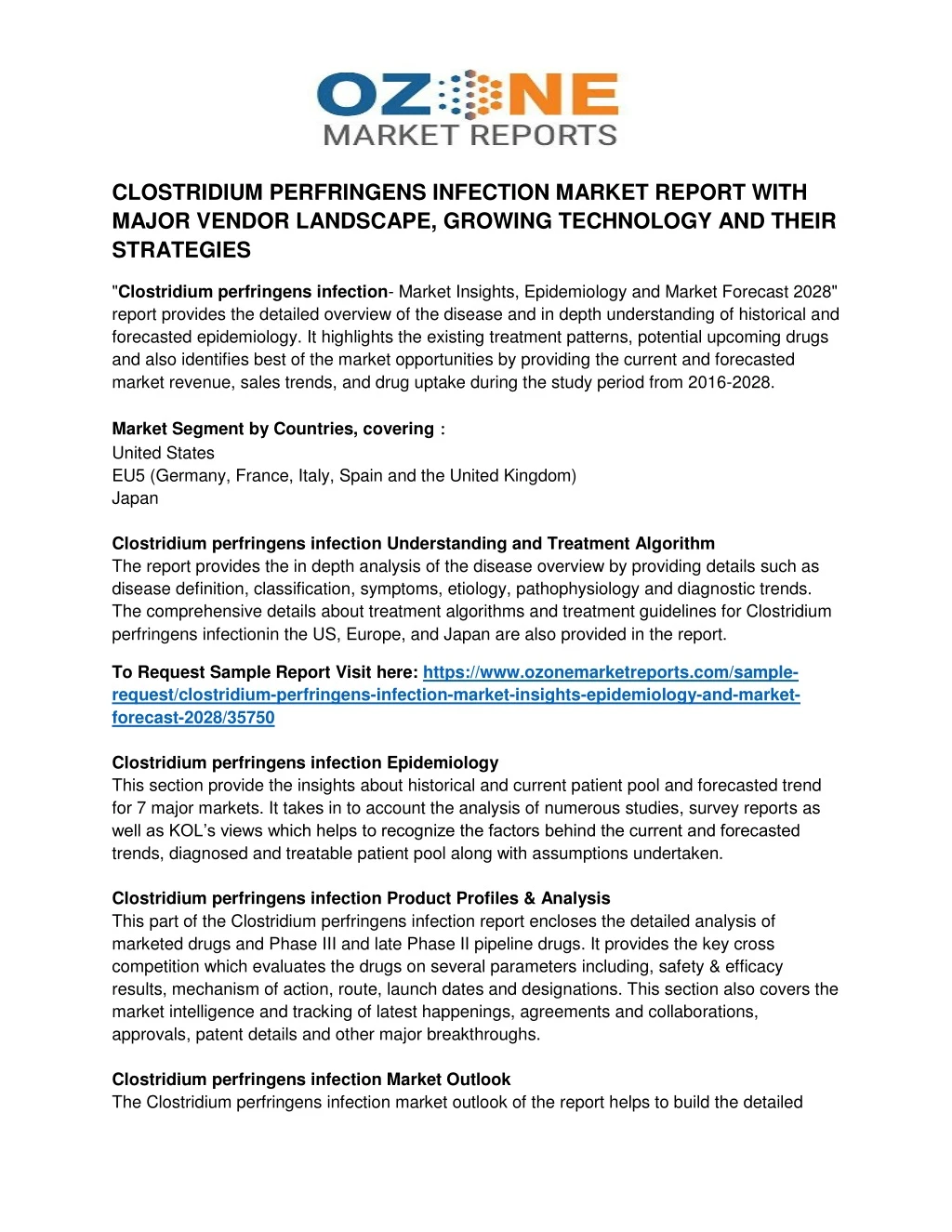 clostridium perfringens infection market report