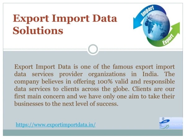 Trade Import Data