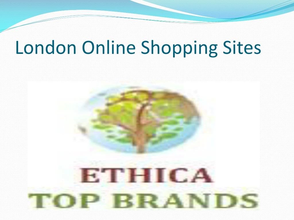 london online shopping sites