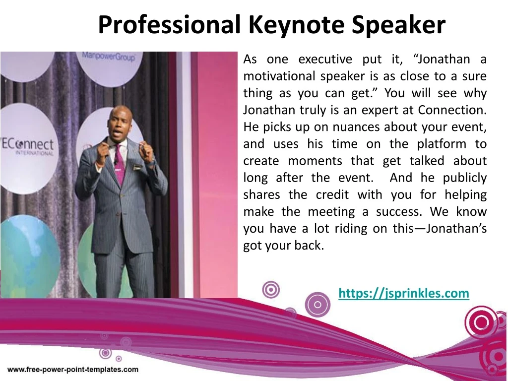 professional keynote speaker